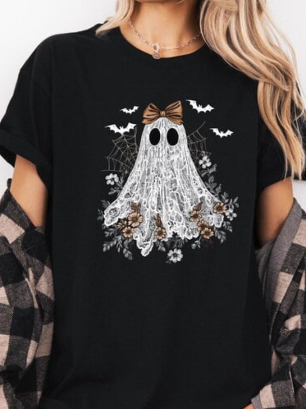 Halloween Ghost Tee, Spooky Shirt, Ghost Shirt For Halloween